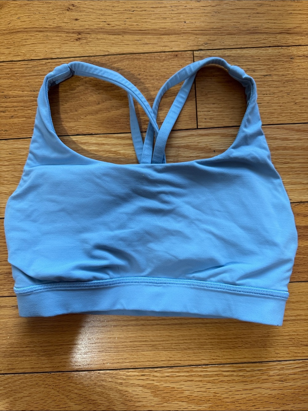 lululemon athletica Light Sky Blue Energy Sports Bra